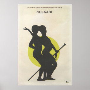 Sulkari (Kuba) Kubanisches Filmplakat Poster