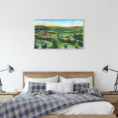Sullivan Berge Aussicht auf die Stadt Leinwanddruck (Insitu (Schlafzimmer))