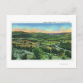 Sullivan Berge Aussicht auf die Stadt Postkarte (Vorderseite)