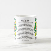Sullivan-Familien-Wappen Tasse (Mittel)