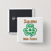 Sullivan Irish Kisses Button (Vorne & Hinten)