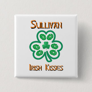 Sullivan Irish Kisses Knopf Button