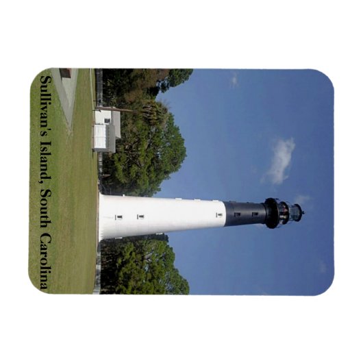 Sullivan Island Lighthouse Magnet (Horizontal)