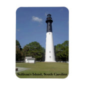 Sullivan Island Lighthouse Magnet (Vertikal)