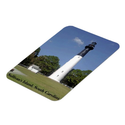 Sullivan Island Lighthouse Magnet (Linke Seite)