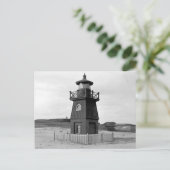 Sullivan Island Range Lighthouse Postkarte (Stehend Vorderseite)