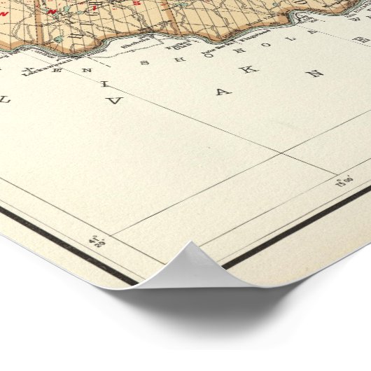 Sullivan Landkreis Poster (Ecke)