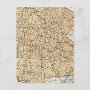 Sullivan Landkreis Postkarte