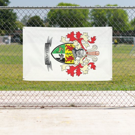 Sullivan-Wappen Banner (Insitu)
