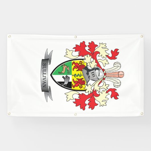 Sullivan-Wappen Banner (Horizontal)