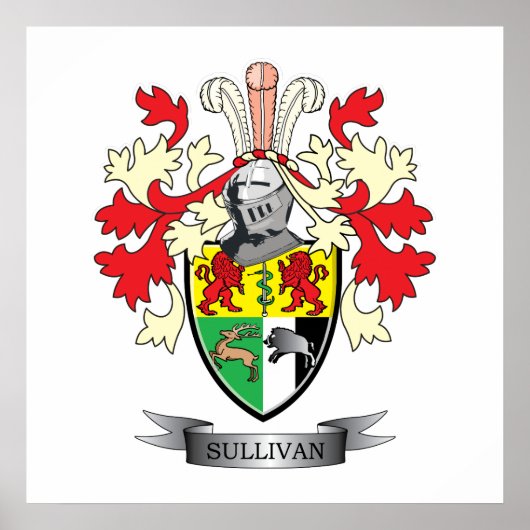 Sullivan-Wappen Poster (Vorne)