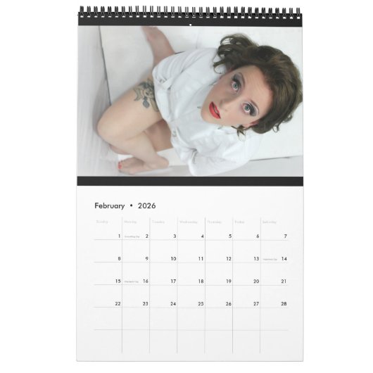 Sullivans Button-Oben Kalender 2016 (Feb 2026)