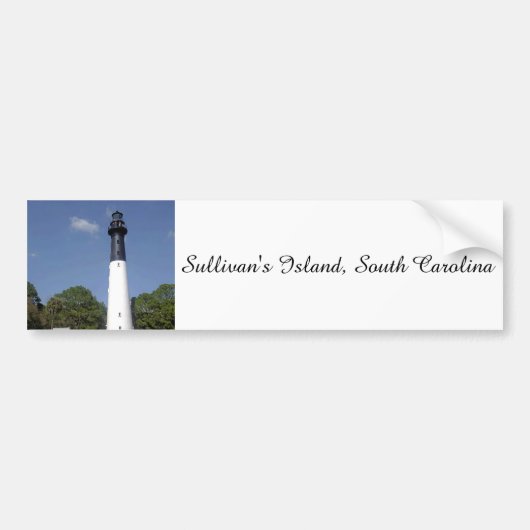 Sullivans Insel-Leuchtturm Autoaufkleber (Vorne)