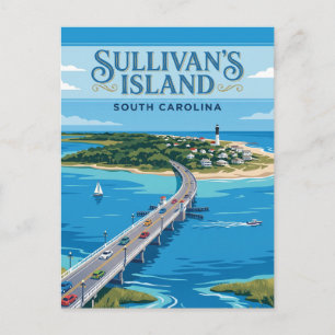Sullivan's Island USA Postkarte
