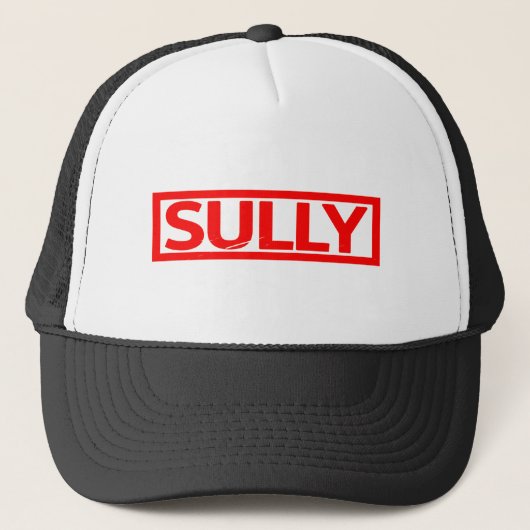 Sully Briefmarke Truckerkappe (Vorderseite)