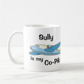 Sully ist mein Kopilot Kaffeetasse (Links)