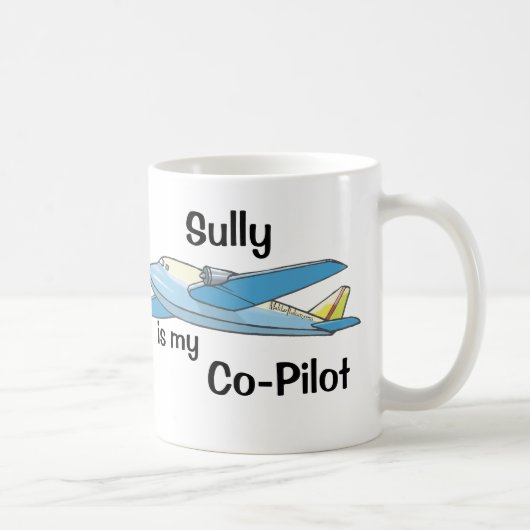 Sully ist mein Kopilot Kaffeetasse (Rechts)
