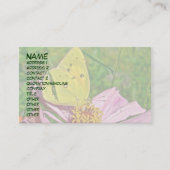 Sulpher Butterfly Visitenkarte (Vorderseite)