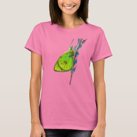 Sulphergelb transparent T-Shirt (Vorderseite)