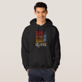 Sulphur Springs Texas TX Total Solar Eclipse 2024  Hoodie (Vorne ganz)
