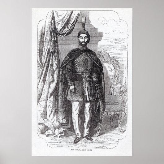 Sultan Abdul Medjid Poster (Vorne)