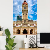 Sultan Abdul Samad Gebäude Poster (Heimbüro)