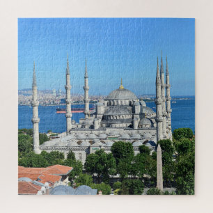 Sultan Ahmed Blaue Moschee in der Türkei Puzzle