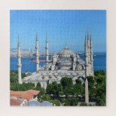 Sultan Ahmed Blue Moschee in der Türkei Puzzle (Vertikal)