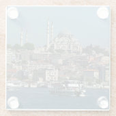 Sultan Ahmed & Istanbul Panorama, Türkei / Party Glasuntersetzer (Rückseite)