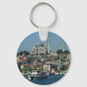 Sultan Ahmed & Istanbul Panorama, Türkei Schlüsselanhänger (Rückseite)