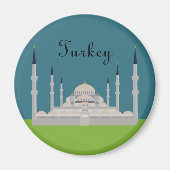 Sultan Ahmed Mosque Magnet (Vorne)