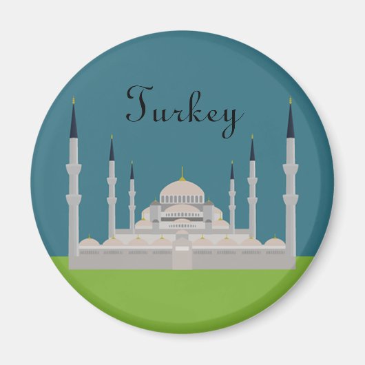 Sultan Ahmed Mosque Magnet (Vorne)
