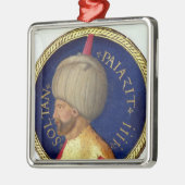 Sultan Bayezid I Silbernes Ornament (Links)