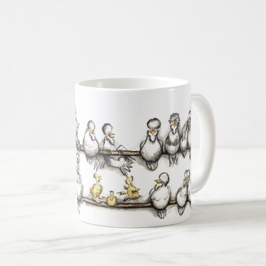 Sultan chicken mug kaffeetasse (VorderseiteRechts)