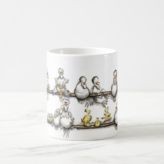 Sultan chicken mug kaffeetasse (Mittel)