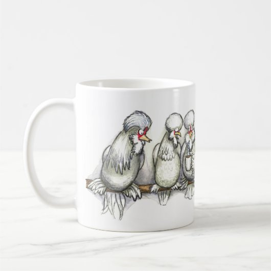 Sultan chickens kaffeetasse (Links)