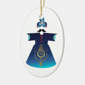 Sultan der Sultane Keramik Ornament (Links)