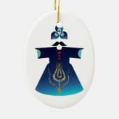 Sultan der Sultane Keramik Ornament (Hinten)