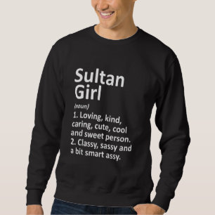 SULTAN GIRL WA WASHINGTON Funny City Zuhause Roots Sweatshirt