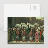 Sultan Mahmud II in Procession, 1809 Postkarte (Vorne/Hinten)