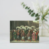 Sultan Mahmud II in Procession, 1809 Postkarte (Stehend Vorderseite)