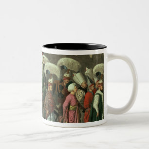 Sultan Mahmud II in Prozession, 1809 Zweifarbige Tasse