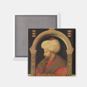 Sultan Mehmet II 1480 Magnet (Vorderseite/Rückseite)