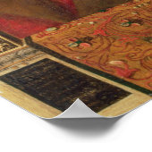 Sultan Mehmet II 1480 Poster (Ecke)