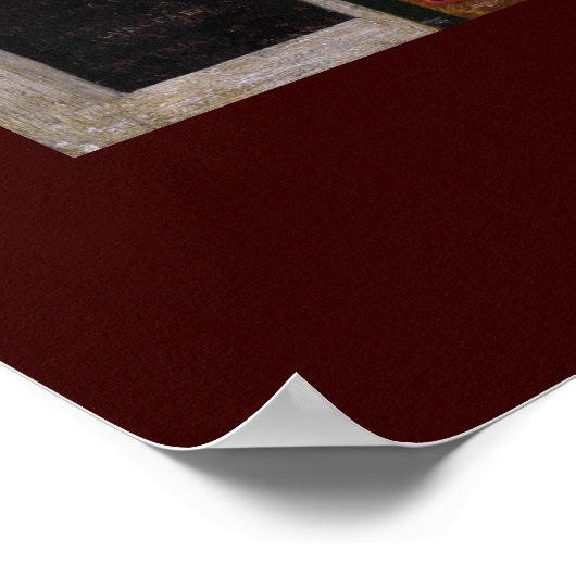 Sultan Mehmet II Canvas Print Poster (Ecke)