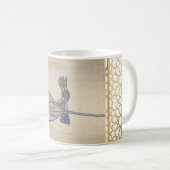 Sultan Ottoman Sulaiman , Signature(Tughra)-Tasse Kaffeetasse (VorderseiteRechts)