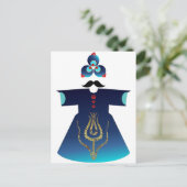 Sultan Postkarte (Stehend Vorderseite)