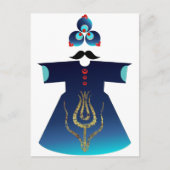 Sultan Postkarte (Vorderseite)