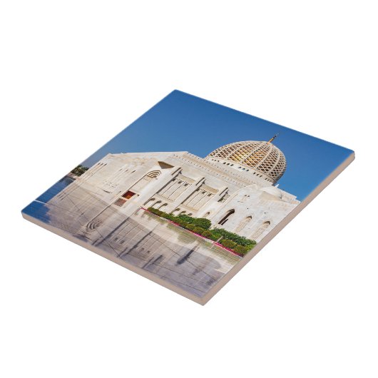Sultan Qaboos Grand Moschee in Muscat, Oman Fliese (Seite)