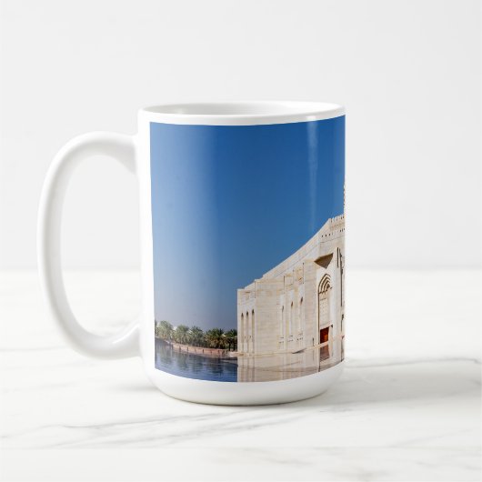 Sultan Qaboos Grand Moschee in Muscat, Oman Kaffeetasse (Links)